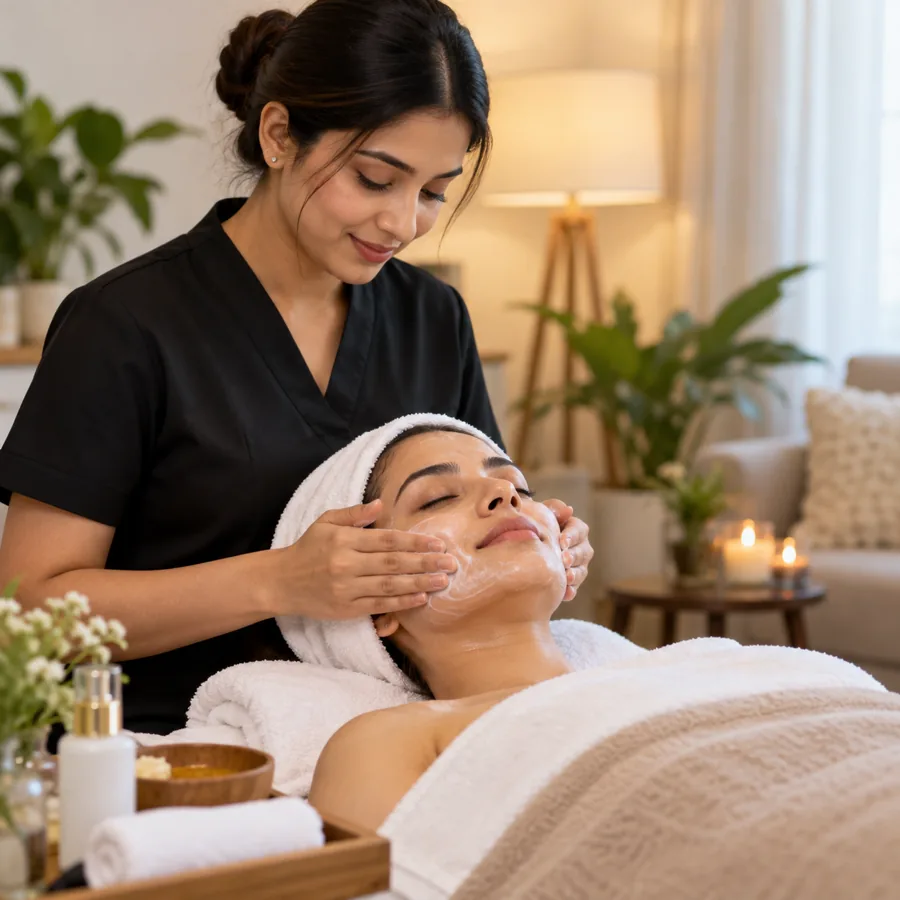 Illustration of Beauty & Wellness service