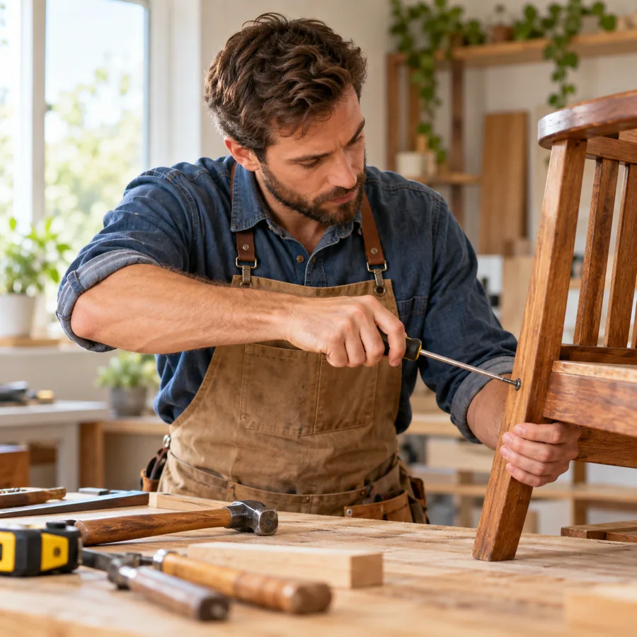 Illustration of Carpentry service