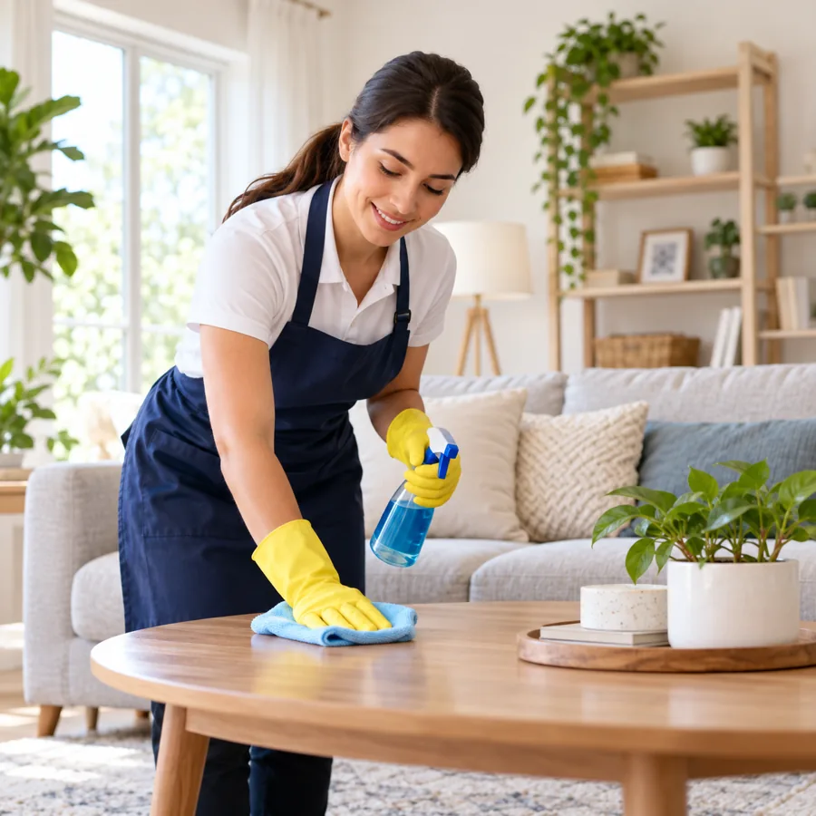 Illustration of Home Cleaning service